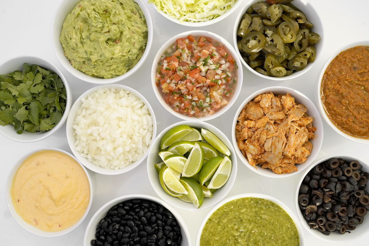 Nacho Bar Ingredients - By Paramount Events - Chicago Catering Company