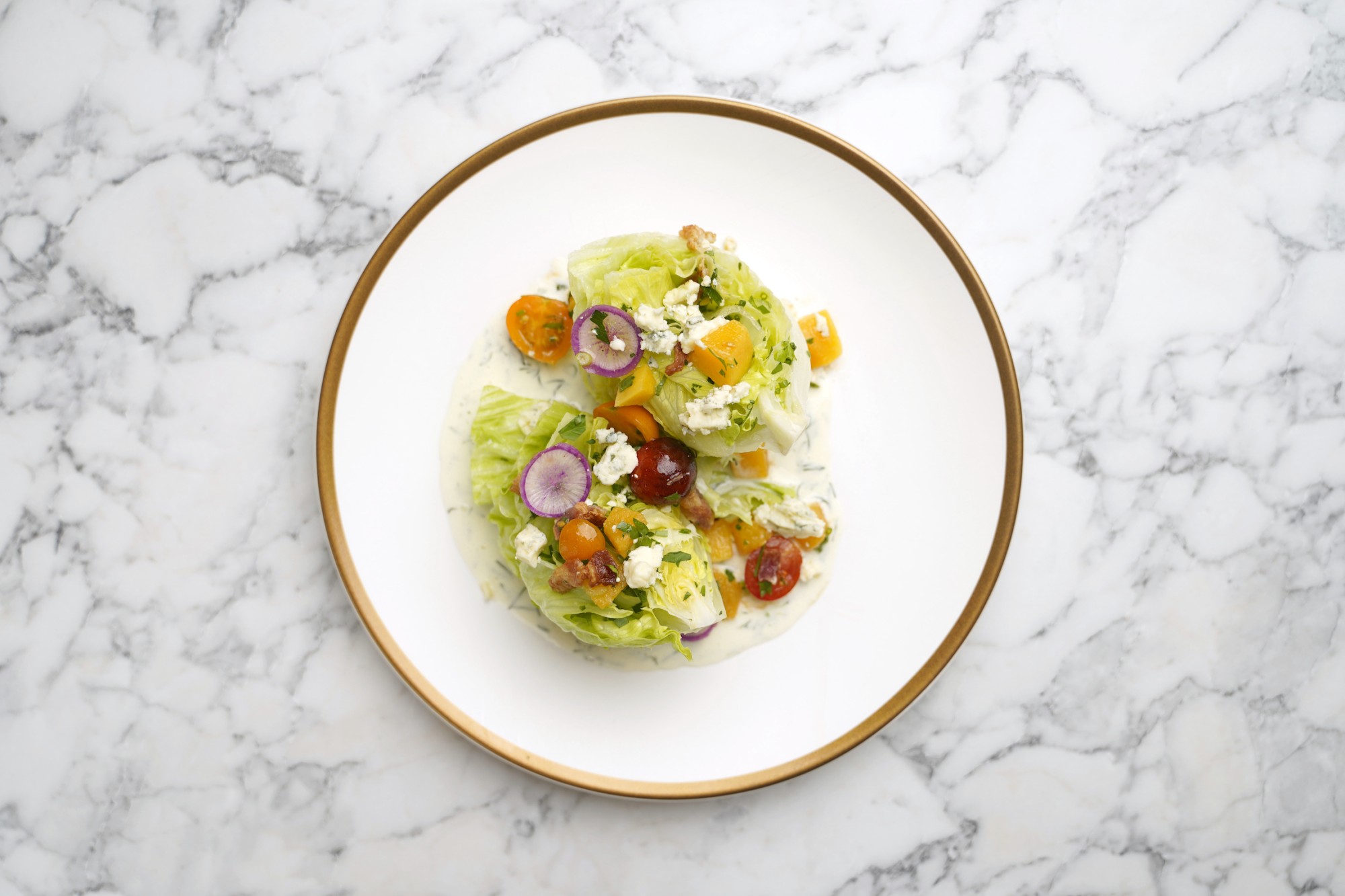 Paramount Events Salad Fall Autumn Wedge Salad