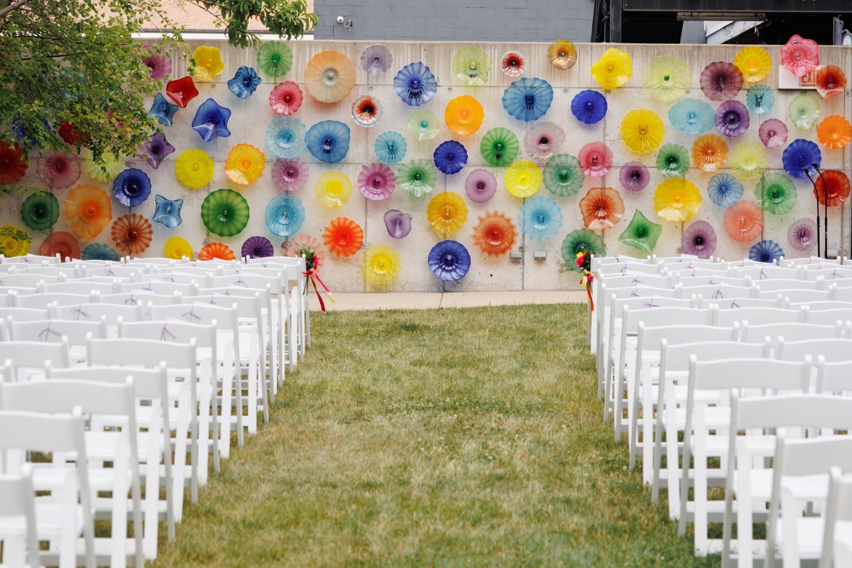 chicago event venue for outdoor events at ignite glass studio