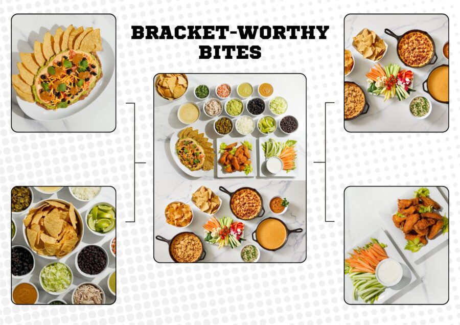 march madness dropoff catering menu at paramounte events
