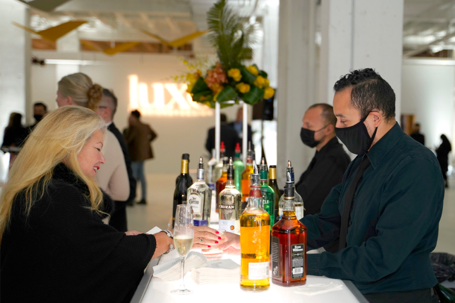 Our Bartenders Serving Guests
